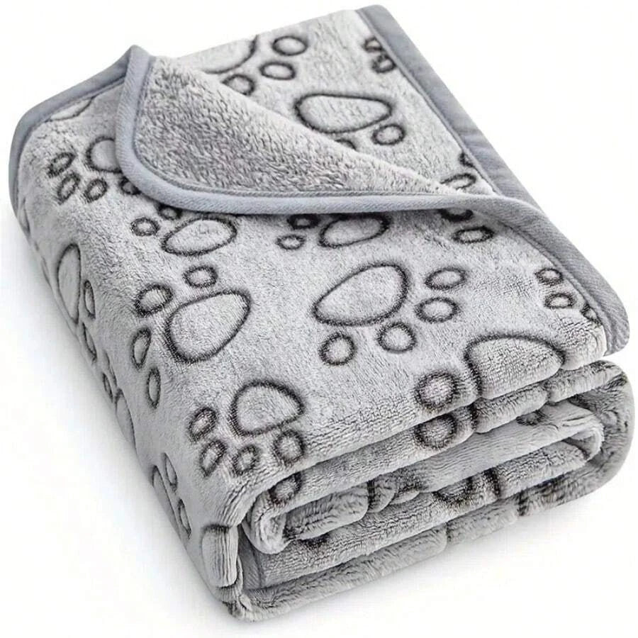 Stuffed Premium Soft Dog Blanket, Puppy Essentials Dog Products Cat Calming Blankets Throw for Small Medium Dogs
